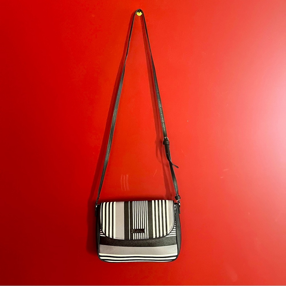 Vera Bradley Striped Shoulder Bag